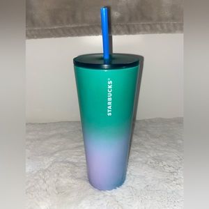 Starbucks metal gradient tumbler